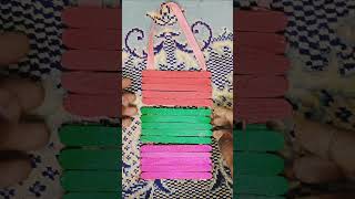 Div Home made Hanging trending doityourselfcrafts stick papercraft diy wallhanging [upl. by Bozovich]