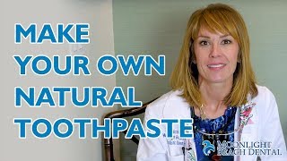 How To Make Your Own Natural Toothpaste [upl. by Einal]