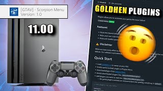 Instalación de Plugins con GOLDHEN en PS4 1100 [upl. by Devi]