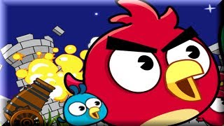 Angry Birds Cannon 2  Angry Birds Vs Bad Piggies  Angry Birds Game [upl. by Naujet]