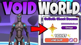 I Unlocked VOID World and DEFEATED Cybernetic Boss in Arm Wrestle Simulator [upl. by Nnylyma]