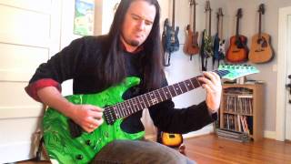 Dimarzio Illuminator 7  Dream Theater Overture 1928 guitar cover  John Petrucci [upl. by Granoff]