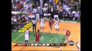 Celtics vs Cavaliers 2008 game 7 part 12 [upl. by Ecirtnahc]