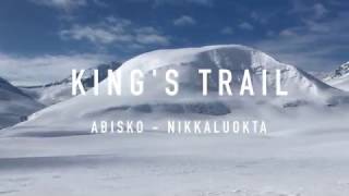 Kungsleden Vintertur Abisko Nikkaluokta 2017 Ski [upl. by Hatch587]