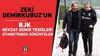 Beşiktaşlı yönetmen Zeki Demirkubuzun BJK Nevzat Demir Tesisleri ziyaretinden görüntüler [upl. by Jollenta]