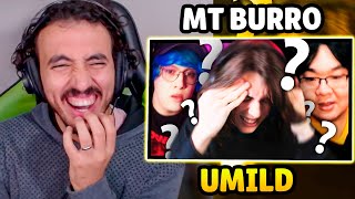 YOUTUBERS SENDO absurdamente BURROS  Cantinho do Umild  Leozin React [upl. by Arimaj]