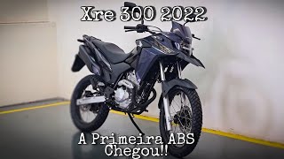 A PRIMEIRA XRE 300 ABS 2022 CHEGOU AQUI NA LOJA CINZA METÁLICA [upl. by Ennoved]