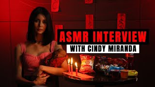 Cindy Miranda ASMR Interview  KumanThong  Now Showing in Philippine Cinemas [upl. by Anewor509]