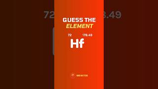 Guess the Element Hf  Periodic Table of Elements Quiz [upl. by Rabah]