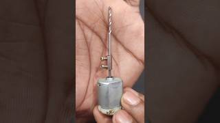 Simple Mini Drill Machin 100 Work  shorts short amazinginventions experiment project drill [upl. by Waldos]