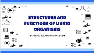 8th Grade Science EOG Review  Structures and Functions of Living Organisms [upl. by Iey140]