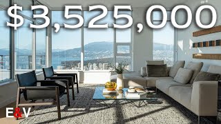 Inside This 3525000 Vancouver Sky Home  Home Tour [upl. by Firooc]