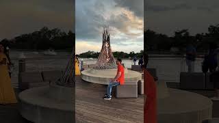 The Wharf in DC Walking along amp soaking in the waterfront viewsTheWharfDC ExploreWashingtonDC [upl. by Stephen651]