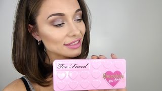 Макияж с Too Faced Chocolate Bon Bon [upl. by Petronille]