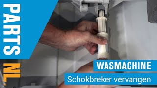 Schokbrekers vervangen van wasmachine PartsNL uitleg [upl. by Gerta268]