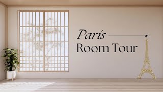 My Paris Room Tour  Episode 2 of Europe Series [upl. by Bridwell]