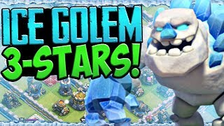 ICE GOLEM Strategy Clash of Clans UPDATE Town Hall 1012 [upl. by Shuping]