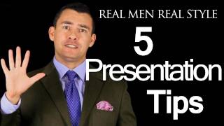 5 Tips For Delivering A Great Presentation  How To Speak In Front Of Others  Public Speaking Tips [upl. by Oramlub]