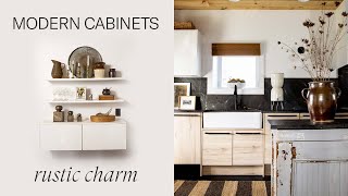 The Ultimate Modern Farmhouse Kitchen Tour  How to Blend Rustic and Modern [upl. by Naivart797]