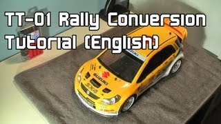 RCFilms Tamiya TT01 Rally Conversion Tutorial English [upl. by Leyla276]