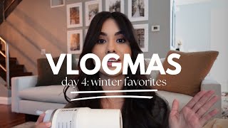 Vlogmas Day 4  Winter Favorites  Health amp Beauty Christmas Gift Guide [upl. by Zetnom]