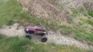 Traxxas X Maxx light Bashing [upl. by Hsinam]