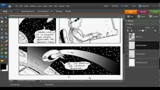 Gradients in Photoshop  Using Linear Gradients for your Comic Pages [upl. by Reltuc]