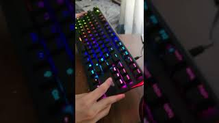 Teclado mecanico barato Teraware 4 gaming  Coolbox Peru [upl. by Areyk]