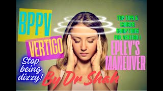 What is BPPV amp VertigoEpleys Maneuver Explained To Relieve Symptomshealthawarenessbppv vertigo [upl. by Enilav880]