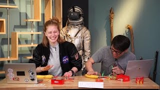 Simone Giertz Tests the Makey Makey [upl. by Artimed]