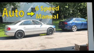 B5 S4 Manual SwapStage 3 in 5 Minutes [upl. by Hoye]