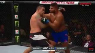 Fabricio Werdum vs Alistair Overeem ufc 213  highlights  full fight HD [upl. by Suivatnod194]