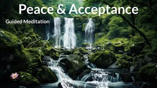 Short Guided Meditation  6 minute Mindfulness Meditation for Acceptance [upl. by Ruy89]