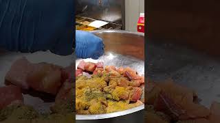 How to make lahsuni fish tikka recipes food streetfood music [upl. by Bobina]