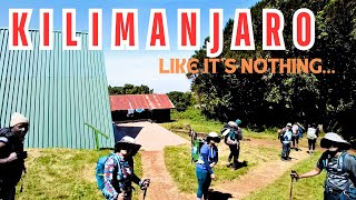 See How I Hiked Kilimanjaro Mountain Day 1 [upl. by Initirb82]