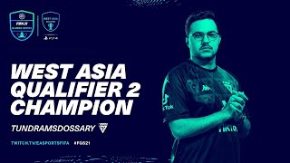 Msdossary wins 100  Msdossary v MoJabri  FIFA 21 West Asia Qualifier 2 Grand Final  Leg 2 [upl. by Akenihs532]