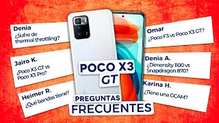 Preguntas Frecuentes del Poco X3 GT ⚡ ¿Vs Poco X3 Pro ¿Sufre de thermal throttling ¿Vs Poco F3 [upl. by Hole]