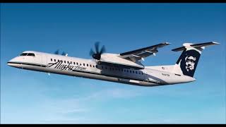 ATC Alaska Horizon Dash 8 Q400 Stolen by Employee [upl. by Karlyn]