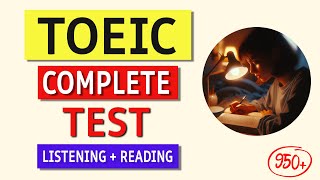 TOEIC Listening amp Reading Full Practice Test 2024 with Answers amp Tips [upl. by Morette]