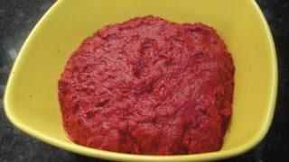 Beetroot Chutney In Tamil  Beetroot Thuvayal In Tamil  பீட்ரூட் சட்னி  Gowri Samayalarai [upl. by Hellene]