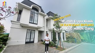 Rumah Eropa Klasik di Bintaro Anti Masuk Gang By Ciputra Group [upl. by Junina]