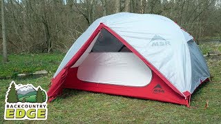 MSR Elixir 2 3Season Backpacking Tent with Footprint [upl. by Regazzi]