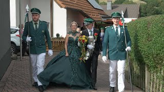 Schützenfest Allendorf 2023  Vogelschießen und Festzug am Montag [upl. by Cutty]