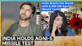 Pakistani Reacts to India Shocked the World with 6000km Agni Missile TestMission DivyastraPrashant [upl. by Kremer]