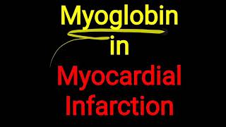 Myoglobin in Myocardial Infarction [upl. by Ahsrat425]