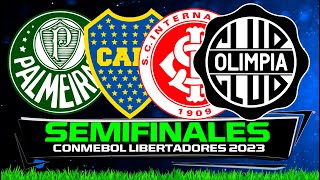 Semifinales Copa Libertadores 2023 🔥 Clasificados [upl. by Winn]