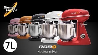 Keukenmixer  Planeetmenger  Robo  Bakkerijmachines  Sinmag Europe [upl. by Booker141]