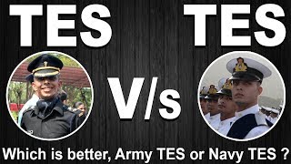 What is the difference between Army TES and Indian Navy TES   102 TES Technical Entry Scheme [upl. by Yeniffit]