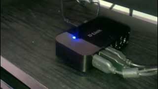 7 port Powered USB hub review DLink [upl. by Laenaj]