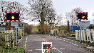 Naas Level Crossing Gloucestershire [upl. by Ameluz]